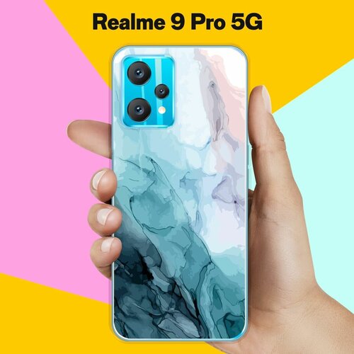 Силиконовый чехол на realme 9 Pro 5G Акварель / для Реалми 9 Про силиконовый чехол на realme 9 реалми 9 акварель