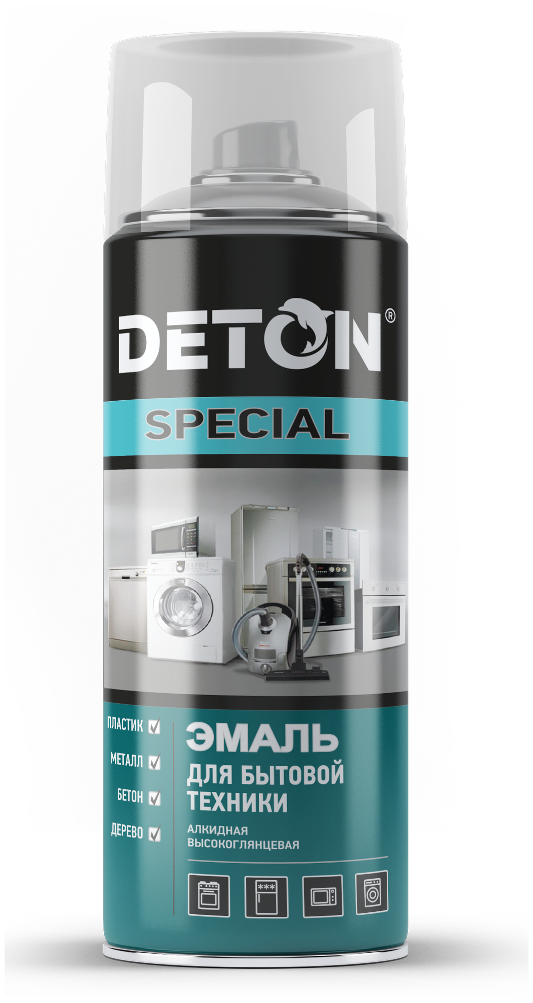 Эмаль Deton Special для бытовой техники, белый, 520 мл - фотография № 2