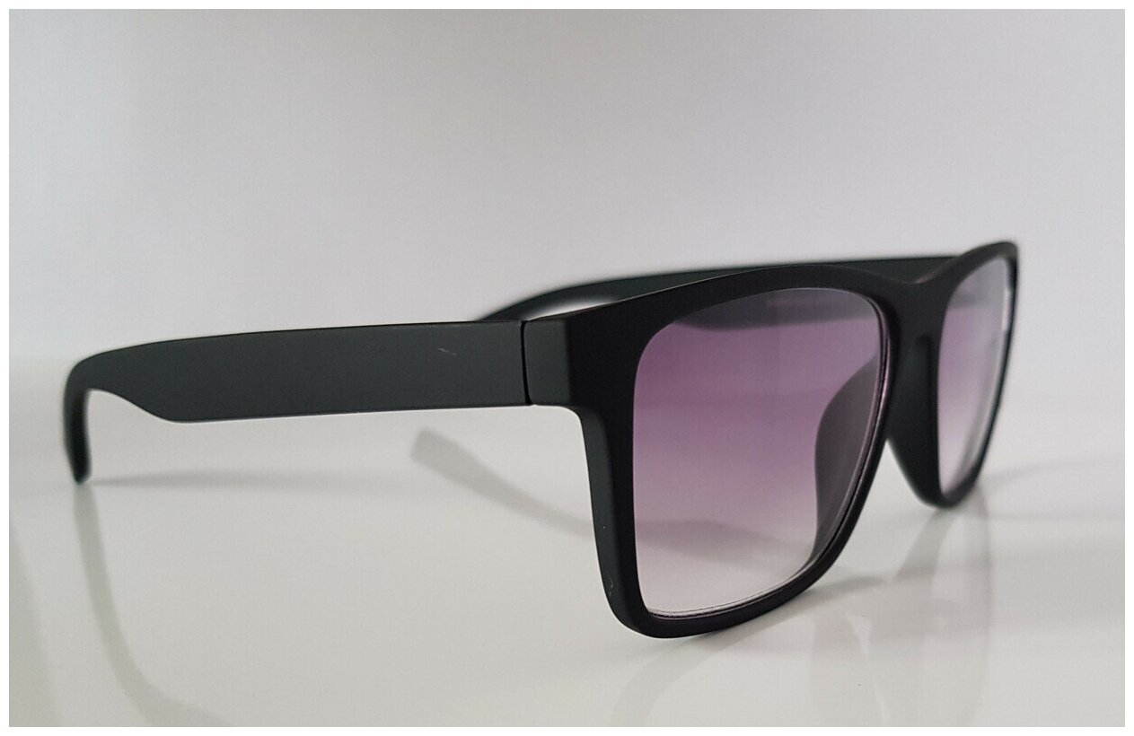 Готовые очки для зрения с диоптриями, корригирующие (солнцезащитные, тонированные) мужские, РЦ 62-64 мм, диоптрии +1