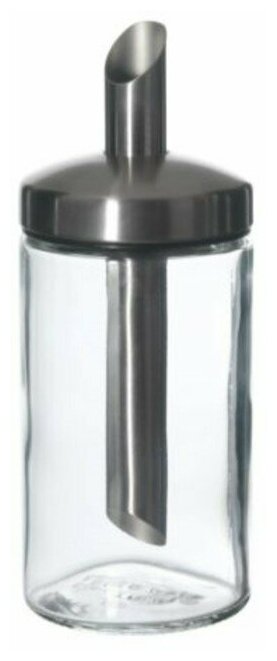 Икеа дольд прозрачный/стальной 15 см 200 мл — фото 1