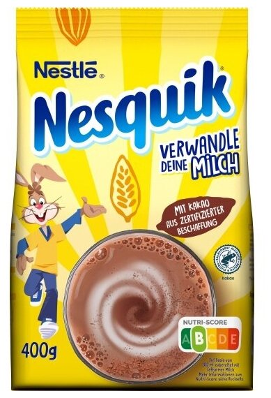 Какао-напиток быстрорастворимый Nesquik, 400 г (Германия) - фотография № 3