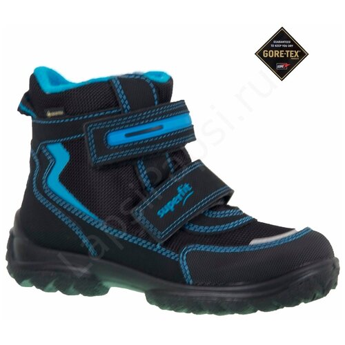 фото Ботинки superfit, размер 32, синий