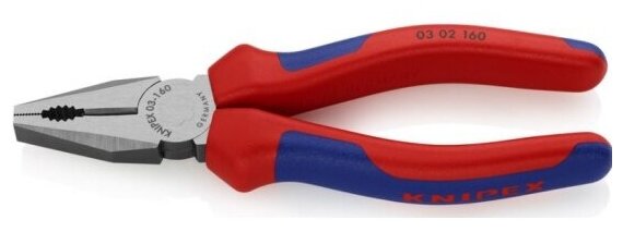 Пассатижи Knipex 0302160, черненые, черного цвета 160 mm