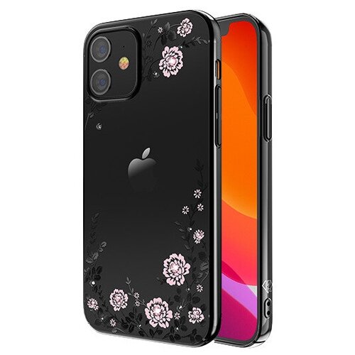 Чехол PQY Flora для iPhone 12 mini Чёрный