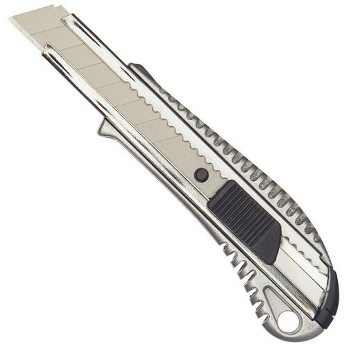 фото Нож универсальный attache selection 18 мм метал. с цинковым покрытием 2 шт.