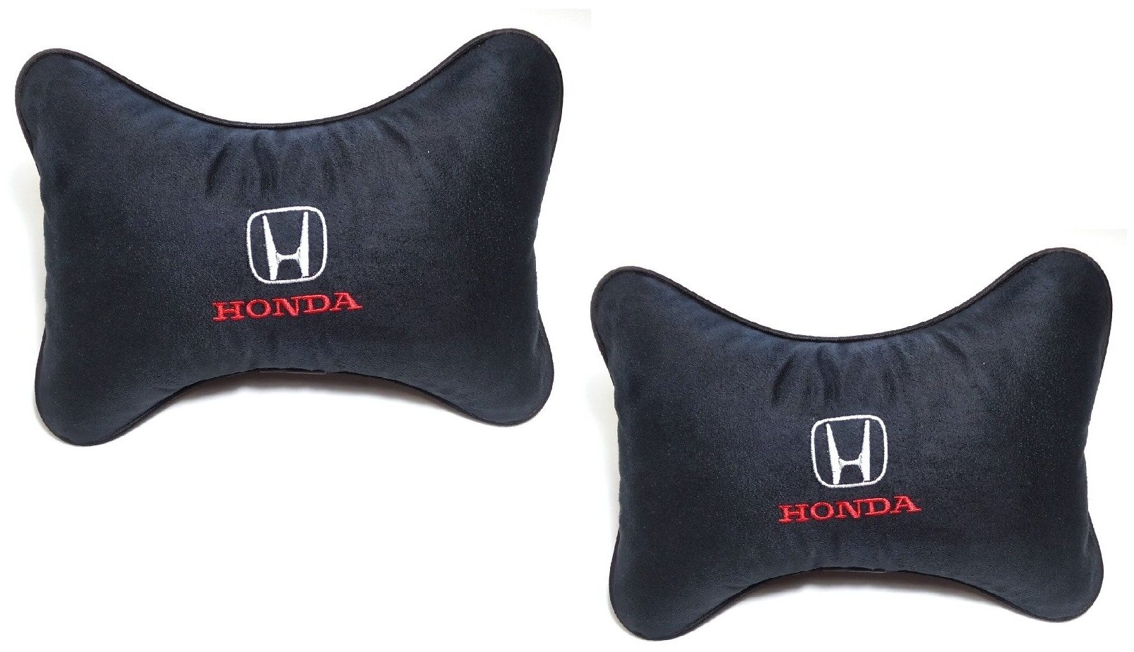 37771 Комплект подушек на подголовник из алькантары с логотипом HONDA  2шт