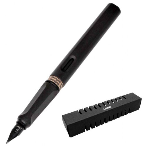 Ручка перьевая Lamy 017 safari, Умбра, EF