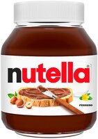 Паста ореховая с добавлением какао Nutella, 180 г, стеклянная банка, 8 шт.