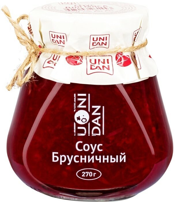 Соус Uni Dan Брусничный 270г