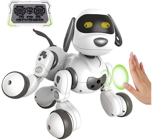 Радиоуправляемая собака-робот Smart Robot Black Dog Dexterity - 18011