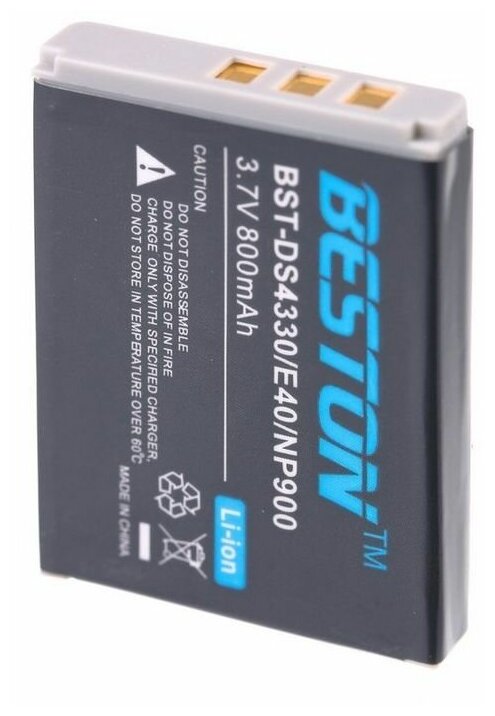 Аккумулятор для фотоаппаратов BESTON PREMIER DS-4330/E40/NP-900-H, 800 мАч