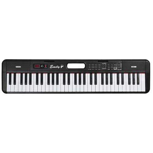 Синтезатор EMILY PIANO EK-7 BK 61кл USB+Bluetooth+MIDI MF02058 синтезатор korg ek 50