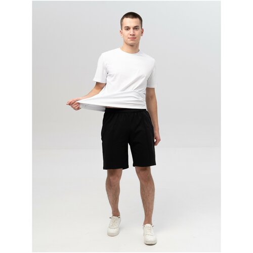 фото Шорты мужские 402m3-31 черный, размер 46 solo mio