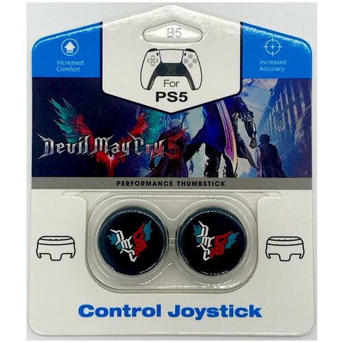 Накладки на стики для геймпада DualSense CQC Devil May CryB5 2 шт PS5 149000₽
