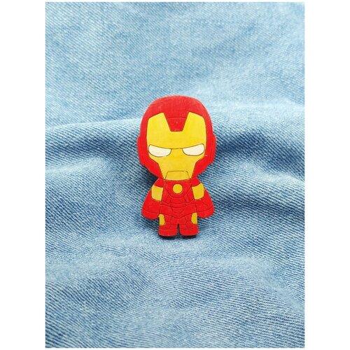 фото Железный человек, железный человек чиби, значок деревянный, брошь на одежду, значок на рюкзак нет бренда