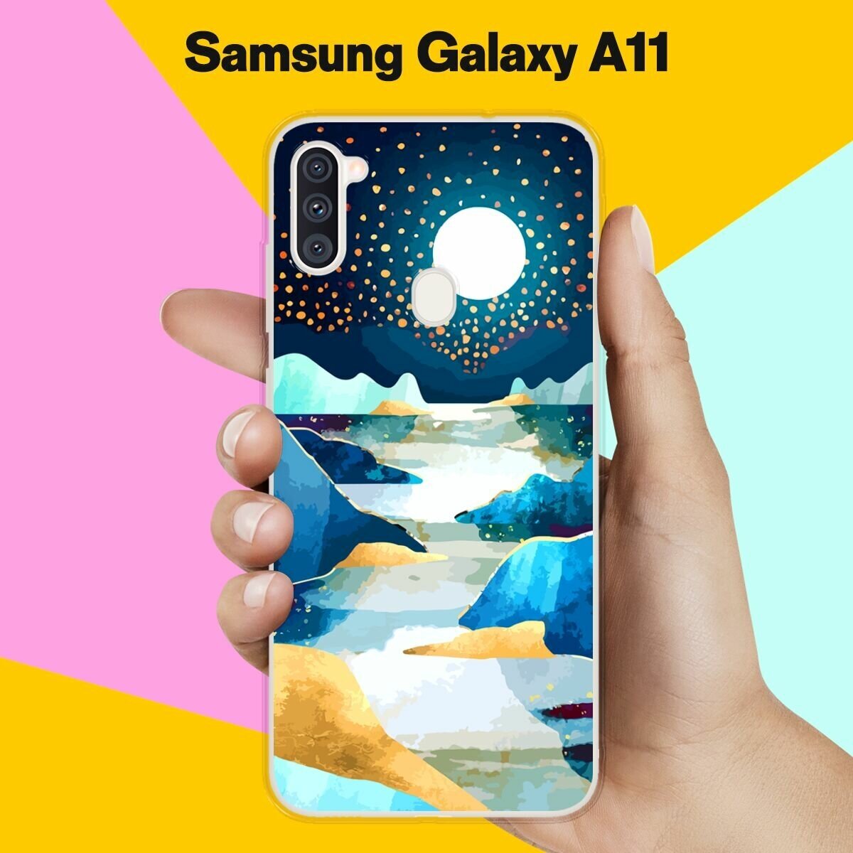 Силиконовый чехол на Samsung Galaxy A11 Пейзаж 13 / для Самсунг Галакси А11