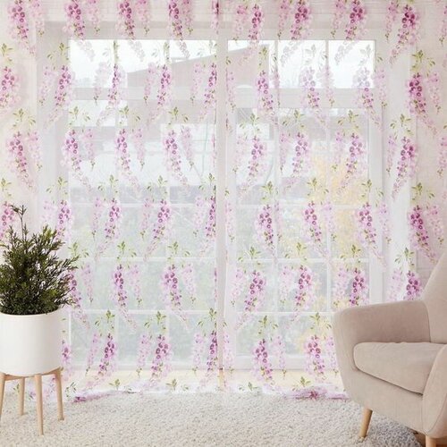 ТюльВиноградная лоза 1474₽