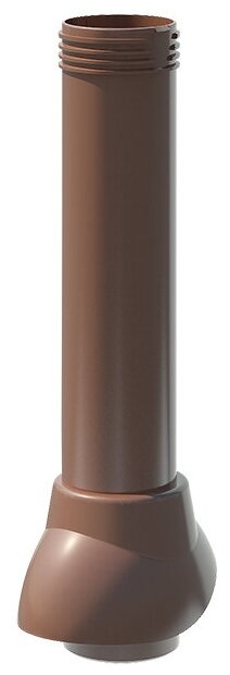 Вентиляционный выход технониколь D110, цвет коричневый - фотография № 1
