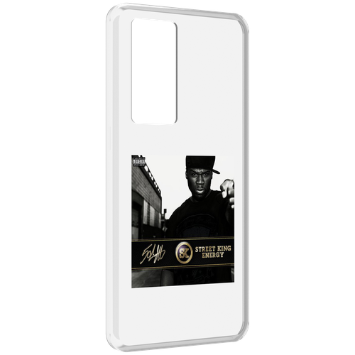 Чехол MyPads 50 Cent - Street King Energy для Realme GT Master Explorer Edition задняя-панель-накладка-бампер