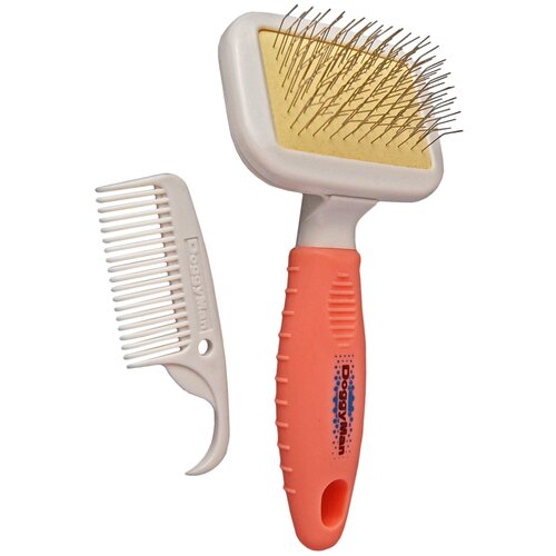 Пуходерка с мини-гребнем для кошек и собак Japan Premium Pet.