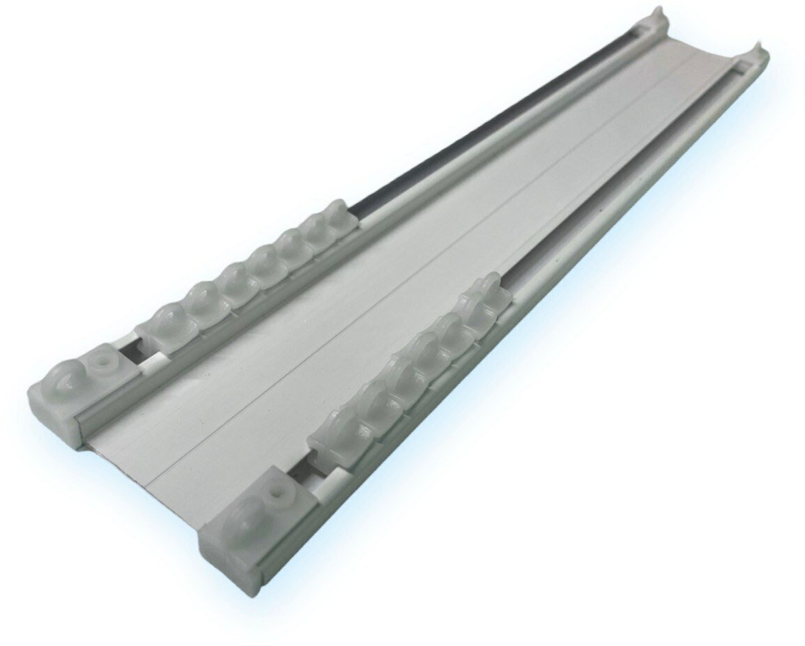 фото Карниз для штор двухрядный