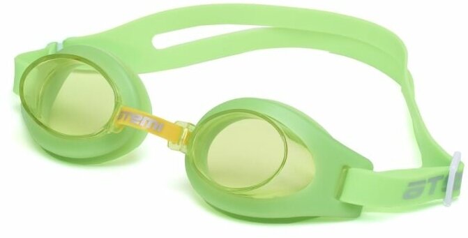 Очки для плавания Atemi дет, PVC/силикон (зелен), S101