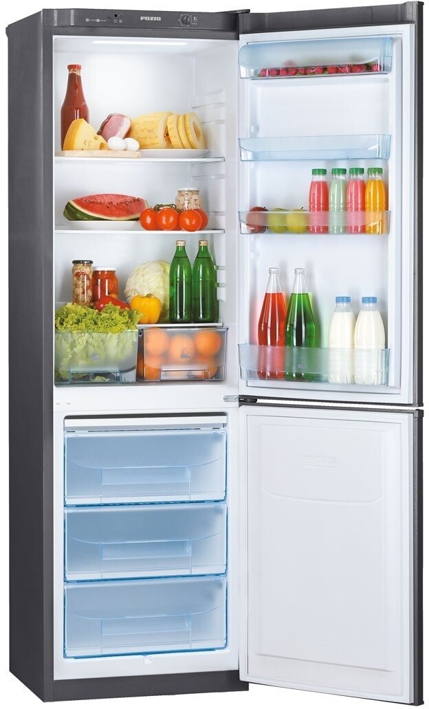 Двухкамерный холодильник Позис RD-149 графитовый - фотография № 2