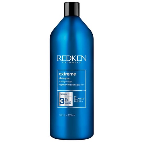 Redken Extreme Shampoo - Восстанавливающий шампунь для ослабленных и поврежденных волос 1000 мл