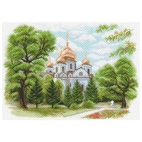 Канва с нанесенным рисунком Матрёнин посад 