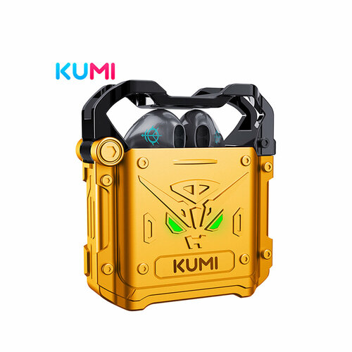 KUMI Наушники Mech X3 золотистые 2850₽
