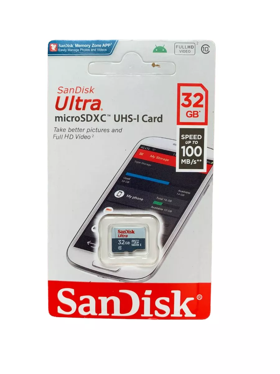 Карта памяти microSDXC UHS-I SANDISK Ultra Light 128 ГБ, 100 МБ/с, Class 10, , 1 шт. - фото №12