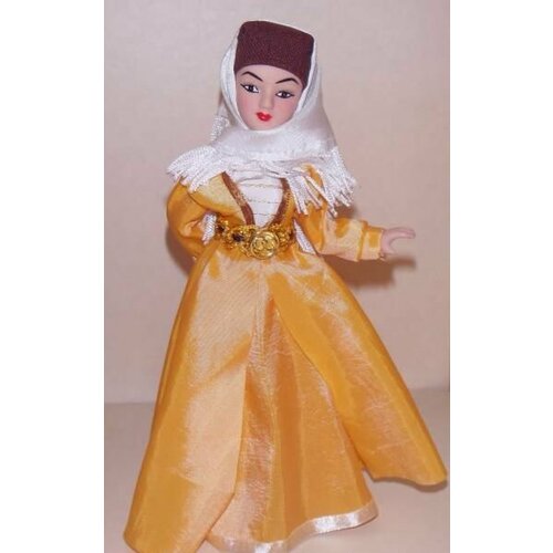 кукла коллекционная в русском девичьем костюме Кукла коллекционная в осетинском девичьем костюме
