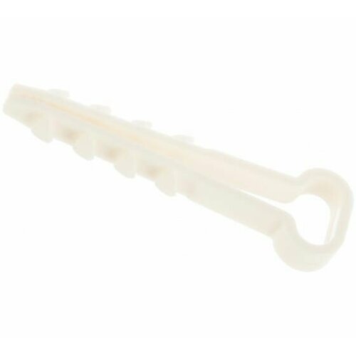 Дюбель-хомут для крепления прямоугольного кабеля креп-комп цвет-белый 10х5 100шт дх105 1188₽