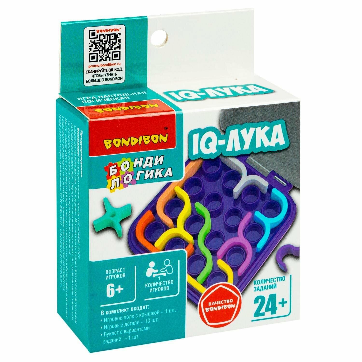 Логическая игра Bondibon ВВ6279 БондиЛогика. IQ-Лука