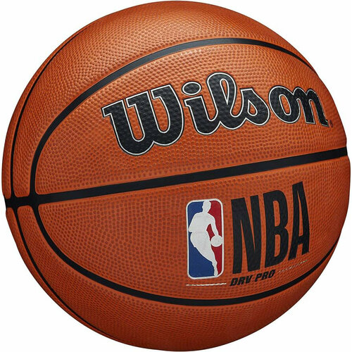 Мяч баскетбольный WILSON NBA DRV Pro, WTB9100XB06, размер 6, резина