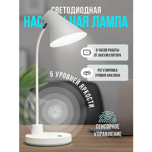 Лампа настольная светодиодная. Светильник на стол