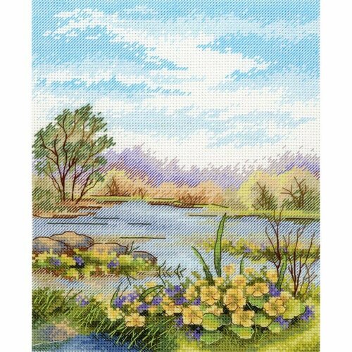 Набор для вышивания Лесной пруд 20 16 см 1191₽