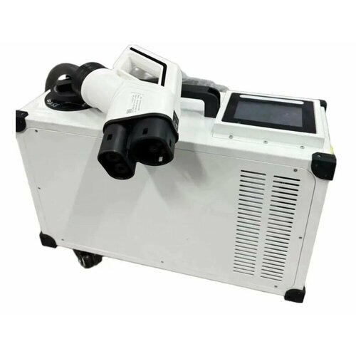 Портативная зарядная станция для электромобилей BKD съемный зарядный кабель мощностью 20кВт входной ток 32A GBT 3 фазы 380 Вт с экраном 19999000₽