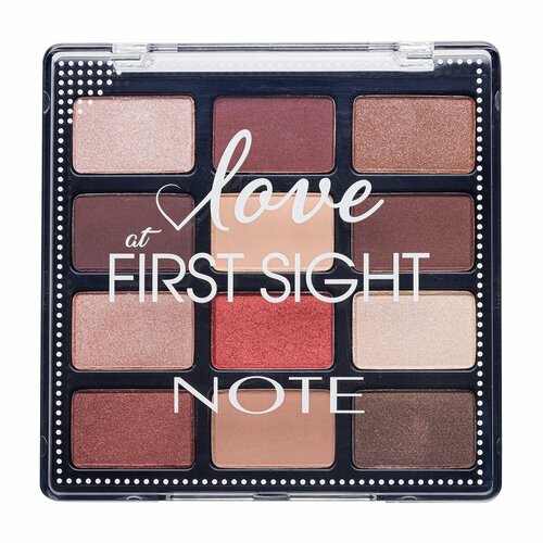 Палетка теней для век 202 Instant Lovers Note Love at First Sight Eyeshadow Palette палитра теней из 12 теней note love at first sight 15 6 гр