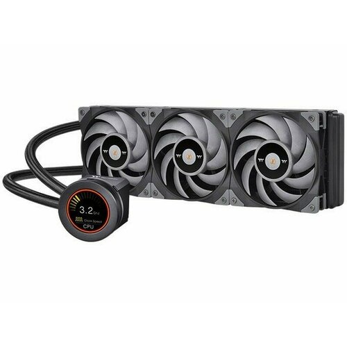 Система охлаждения Thermaltake TOUGHLIQUID Ultra 360 (CL-W323-PL12GM-B) жидкостная система охлаждения thermaltake cl w336 pl12gm a toughliquid 360 argb trx40