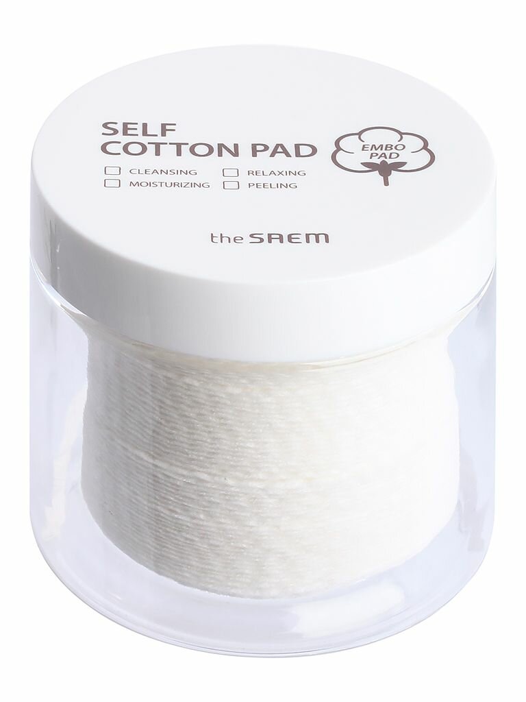 The Saem Пэды для лица хлопковые Self Cotton Pad, 50шт