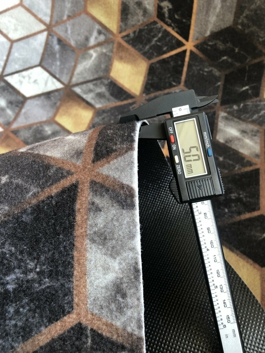 Коврик в прихожую придверный противоскользящий 60х200 — фото 1