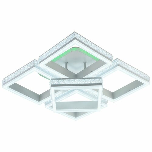 Люстра потолочная светодиодная с пультом, мощность 288 Вт. На комнату 10 метров, от Getogazov Family