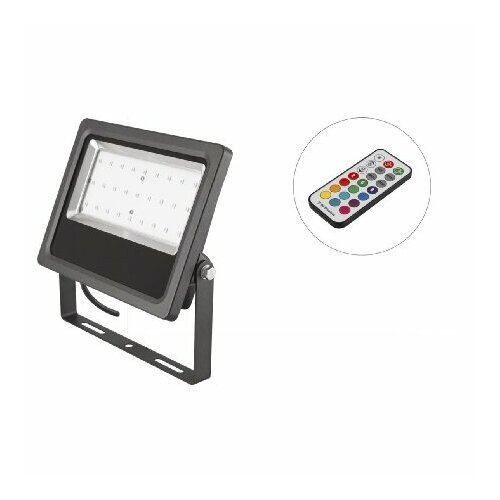 Светодиодный прожектор RGB с ручным передатчиком LFA3099N EVN 4037293060479 44368₽