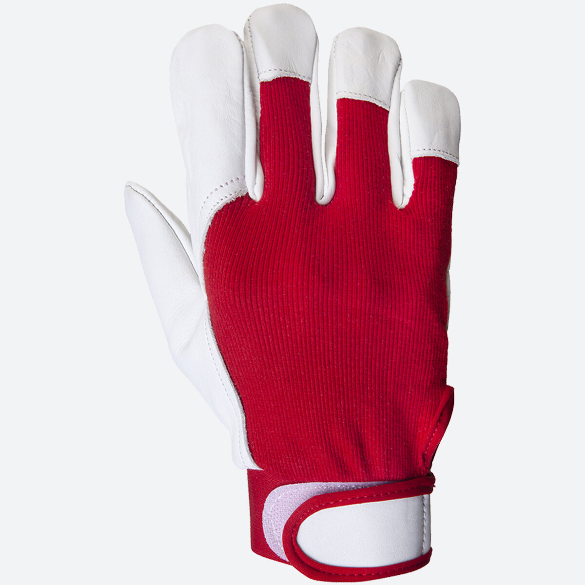 Защитные перчатки из кожи класса А и хлопка, Jeta Safety JLE301 Mechanic, размер L, 1 пара