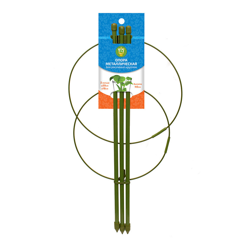 фото Опора для растений Garden Show круглая металл 400 мм