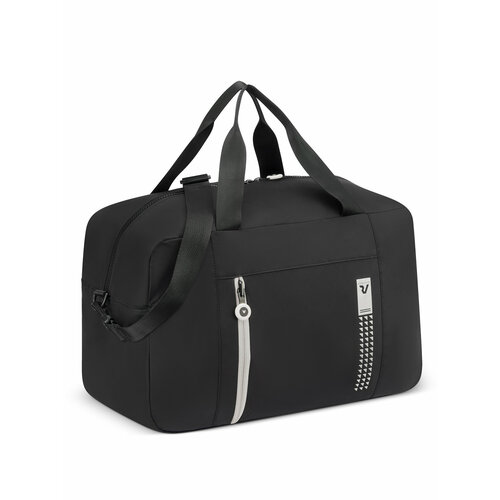 Сумка дорожная RONCATO 23 л 40х25х20 см ручная кладь черный белый 6900₽