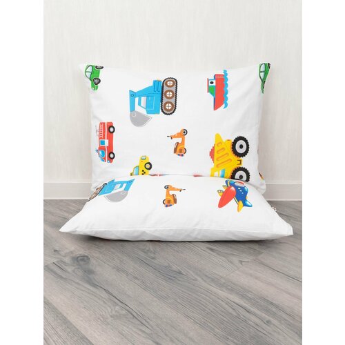 Наволочки детские 50х70 детские на молнии 2 штуки