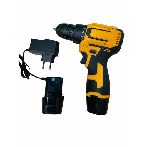 Шуруповерт аккумуляторный бесщеточный 12 вольт 6000₽