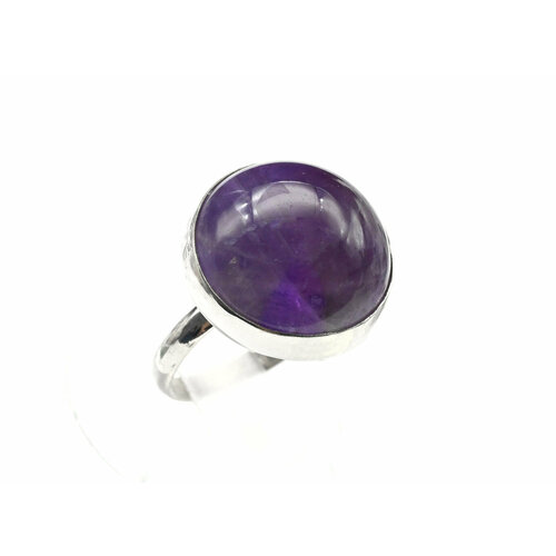 Кольцо Радуга Камня, аметист, размер 17.5, фиолетовый